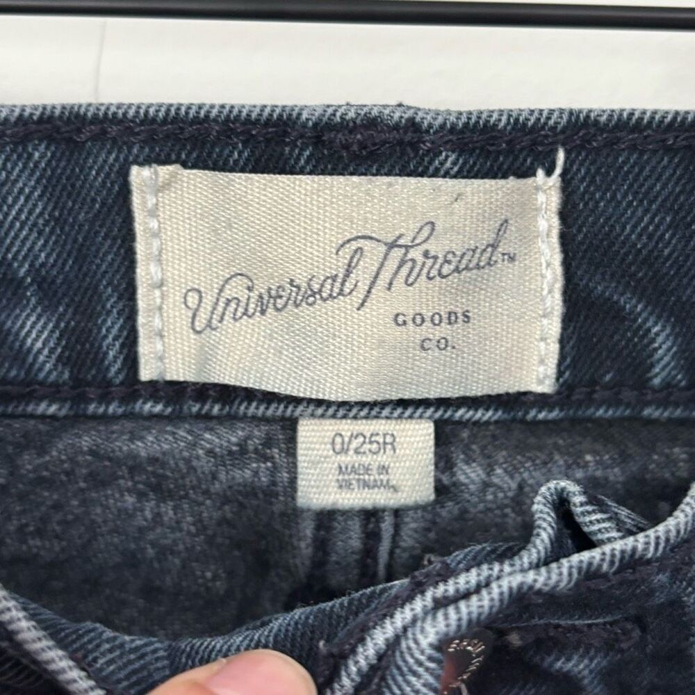Universal Thread Vintage‎ Wash Straight Leg Jeans 0 - Picture 2 of 5